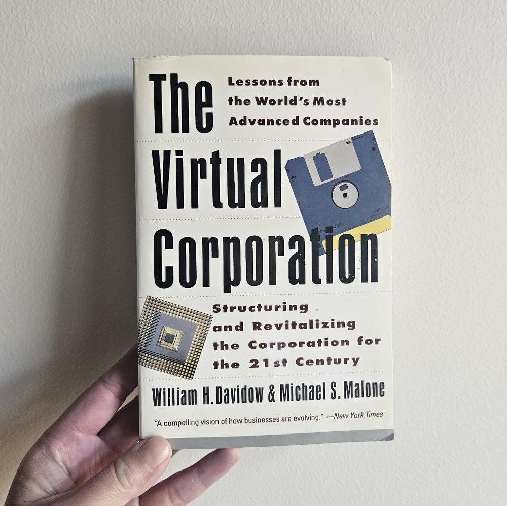 BOGO Books: "The Virtual Corporation" Paperback Book